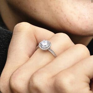 Pandora Silver Promise Ring